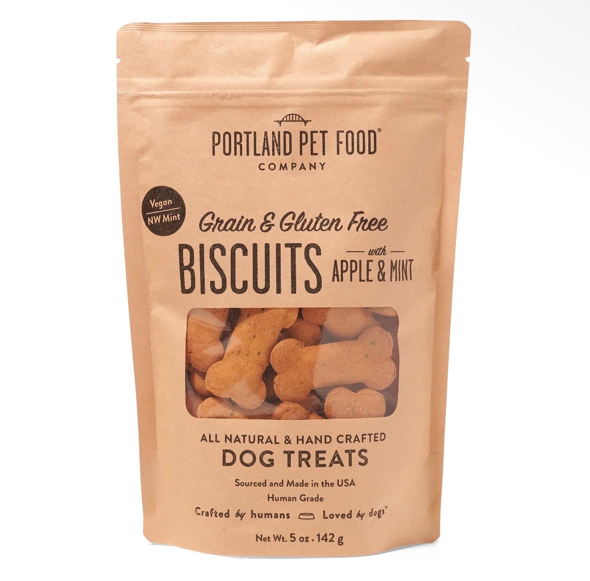Grain & Gluten-Free Apple & Mint Biscuit Dog Treats