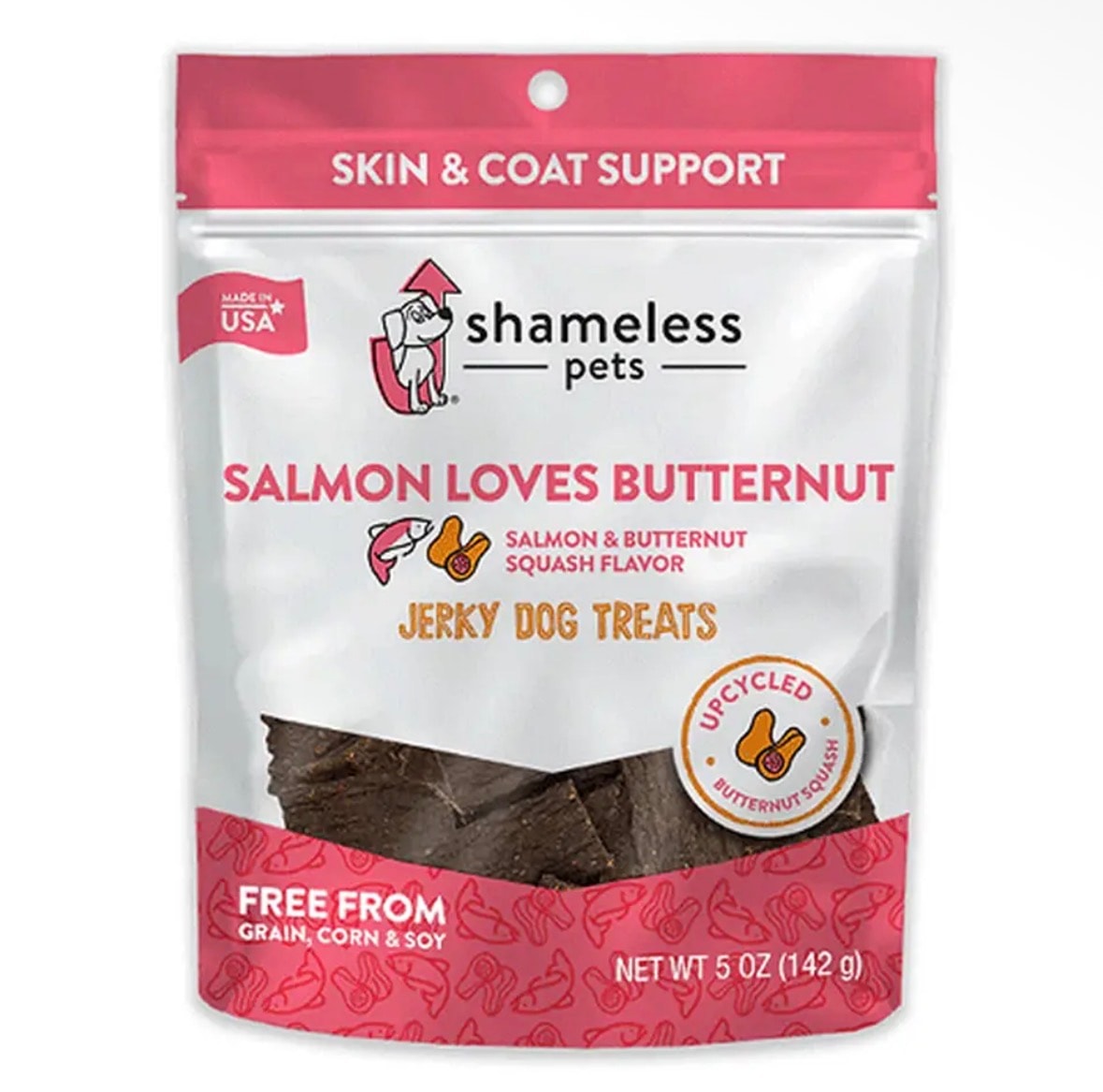 Shameless Pets Jerky Bites — Salmon Loves Butternut